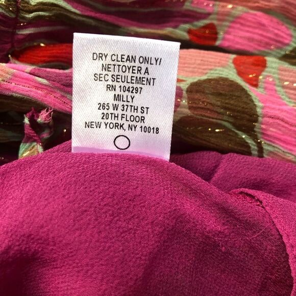 Milly blouse, Pink Floral size XS - Picture 5 of 9